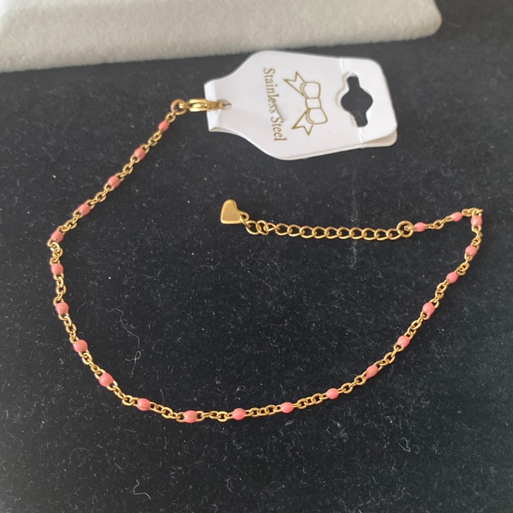 Beaded Ankle Bracelet